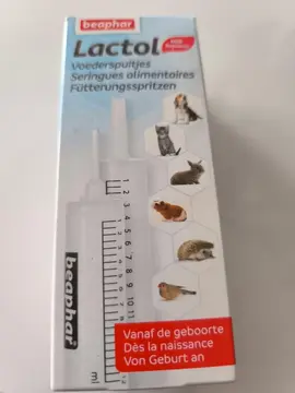 2 seringues alimentaires pour animaux