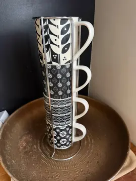 lot de 4 tasses