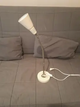 lampe de bureau blanche