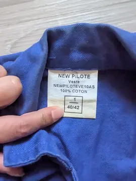 Ensemble de bleu de travail T40/42 femme