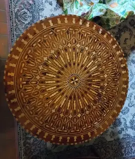table marocaine en bois