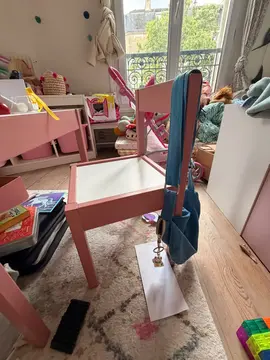 table et 2 chaises enfant