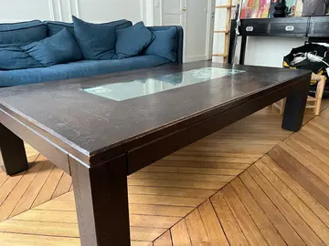 table basse en wenge