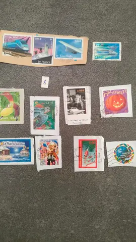 Timbres français lot X