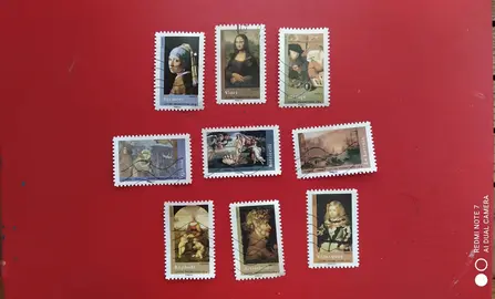 timbres tableaux 2008, lot 266