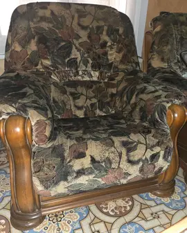 2 fauteuils tissu