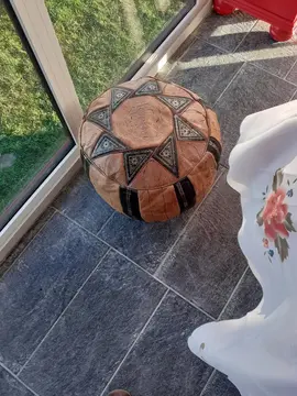 pouf marocain