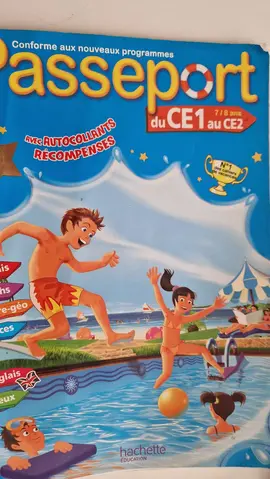 Cahier de vacances Passeport du CE1au CE2/7-8 ans