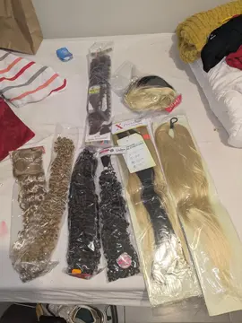 mèches/extensions cheveux