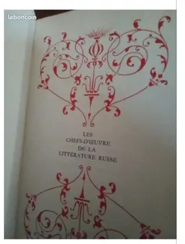Romans sur La LITTÉRATURE RUSSE