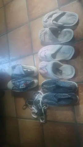 lot chaussures chaussons femme