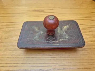 Donne tampon buvard ancien