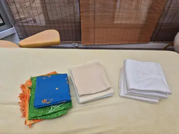 Donne draps d'examen en tissu