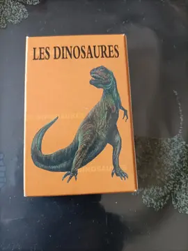 jeu de cartes dinosaures