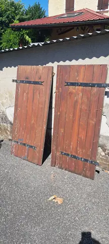 Volets en bois