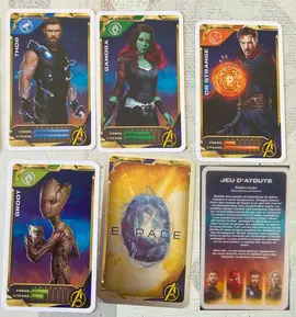 cartes avengers