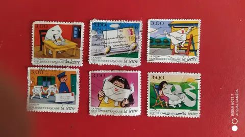 timbres série La Lettre n°1, lot 269