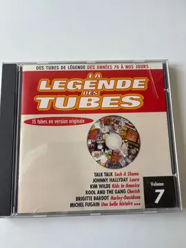 cd légende des tubes numéro sept