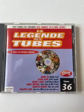 cd La légende des tubes numéro 36