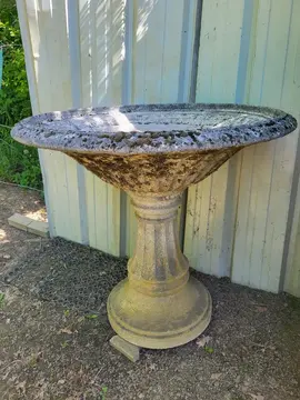 Grande vasque en béton