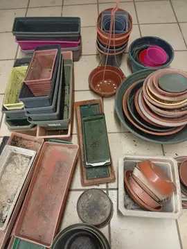 pots, jardinières