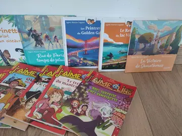 Divers livres à partir de 8 ans