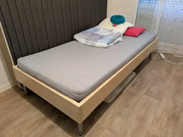 Meuble/Buffet TV + 1 lit 1 place avec son matelas