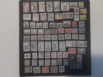 lot de 80 timbres de Tchécoslovaquie