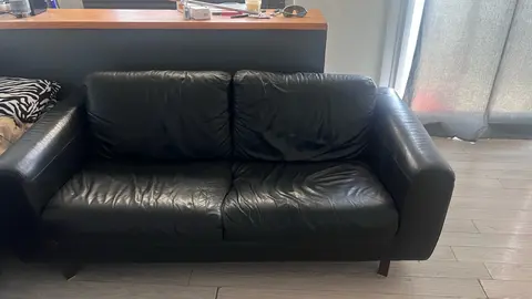 Canapé en cuir