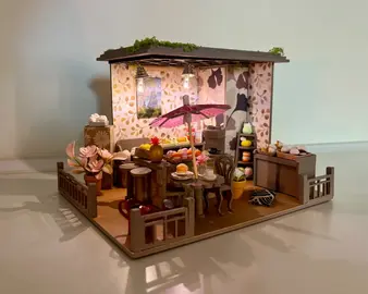 Miniature salon de thé