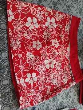 jupe et short de plage reversibles