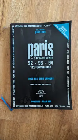 livre plan de Paris