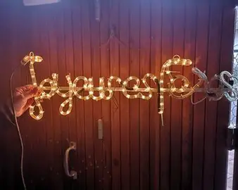 BANDE LUMINEUSE "JOYEUSE FETE"