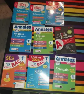 ANNALES 1ERE ET TERMINALE