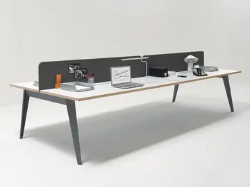 4 bureaux en plateau 160x320