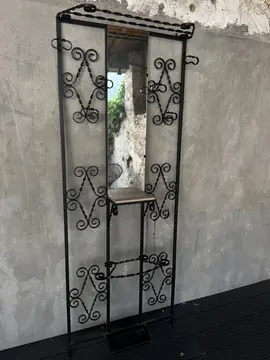 miroir porte manteau