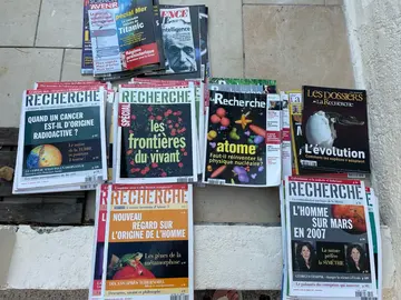 lot de magazines scientifiques