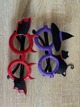 Lot de 2 serre-têtes Halloween (diable + sorcière)