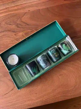 lot de 5 petites bougies