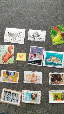 Timbres français lot AB