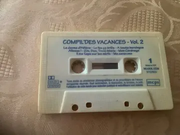 k7 audio compile des vacances
