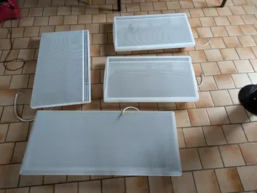 4 radiateurs électriques fonctionnel (en lot ou à l'unité)