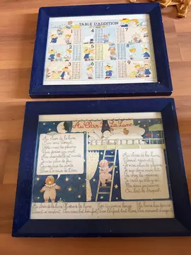 cadre comptine et tables additions