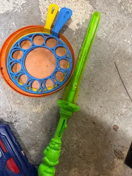 lot de jouets extérieur