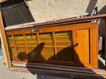 porte vitrée année 70