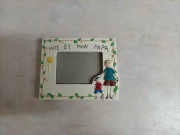 petit cadre "moi et mon papa"
