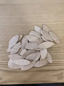 lot de 38 lamellos (pour assemblages de menuiserie)