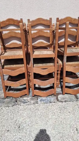 chaises bois