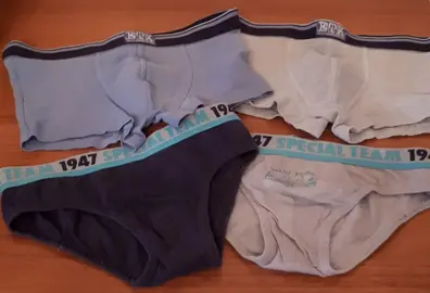 lot de slips en coton 4/5 ans