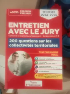 livre préparation concours catégorie A et B fonction publique territoriale